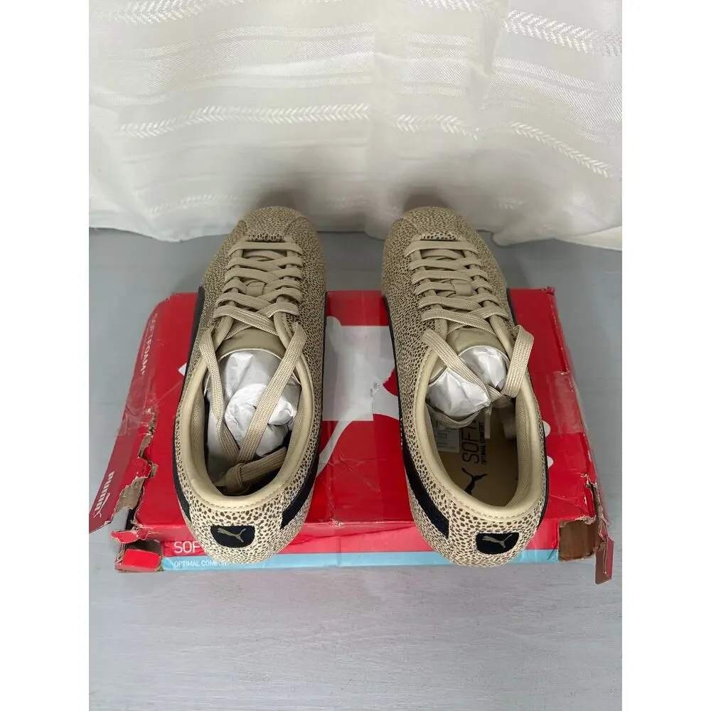 PUMA Tackle Topcat Sneakers Toasted Almond Black Gum Womens Size 10M